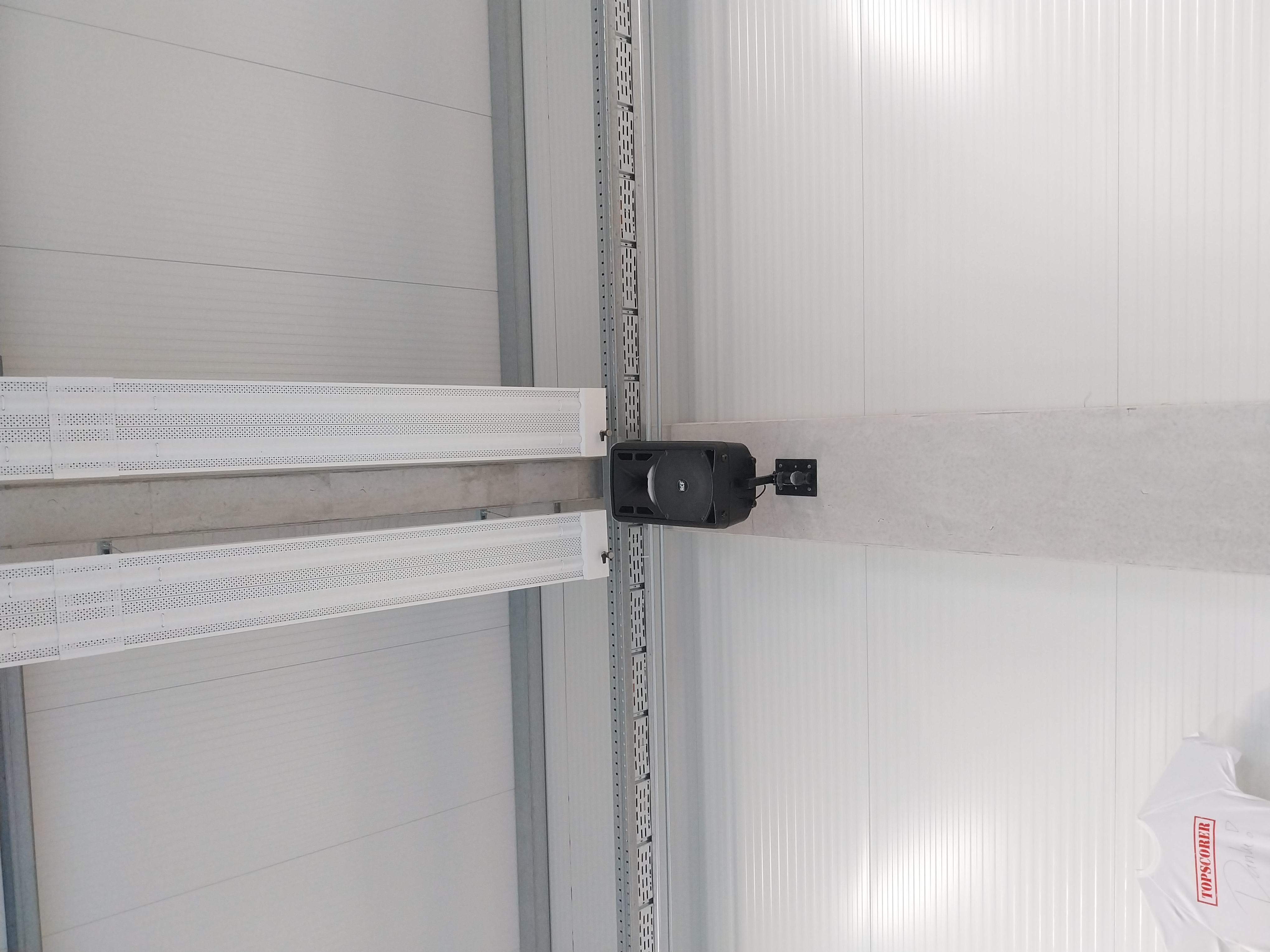 Musikanlage im Turnzentrum